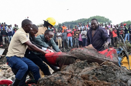 Death toll from landslide at Uganda garbage dump rises to 13