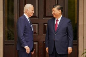 U.S. President Joe Biden meets with Chinese President Xi Jinping